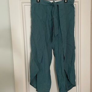 Patagonia Teal Buttoned Pants